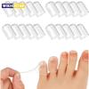 20pcs Toe Protectors Silicone Gel Caps for Corns Calluses Blisters Pain Relief, Soft Toe Sleeves Cushions