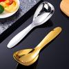 Stainless Steel Rice Spoon Paddle Thick Short Handle Soup Spoon Table Spoons Kitchen Utensil for Rice Maker Soup Cooking
