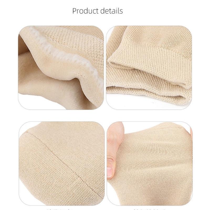 Thick Gel Padding Cushioning Sock For Lower Limb Prosthesis Comfortable Amputee Wear Shock Reduction Breathable Cotton
