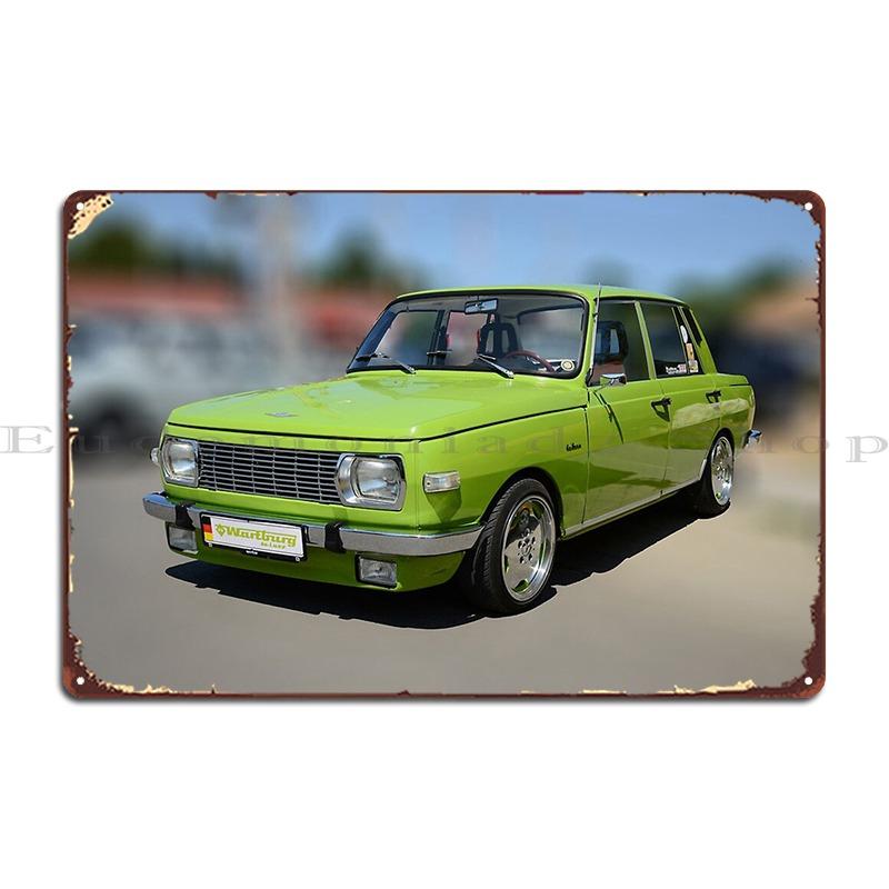 

Металлическая табличка Wartburg 353 Постер Вечеринка Клуб Бар Принт Кухня Жестяная табличка Постер 40x30cm