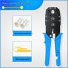 Professional Grade Network Cable Crimping Pliers Set for Cat5, Cat6, Cat7 Connectors