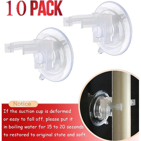 10 Pack Window Candles +20 AA Batteries(Include,Run More Than 400 Hours) + Candleholders + Suction Cups+ 2 Remote. 8'' Tall. IVORY LED Battery