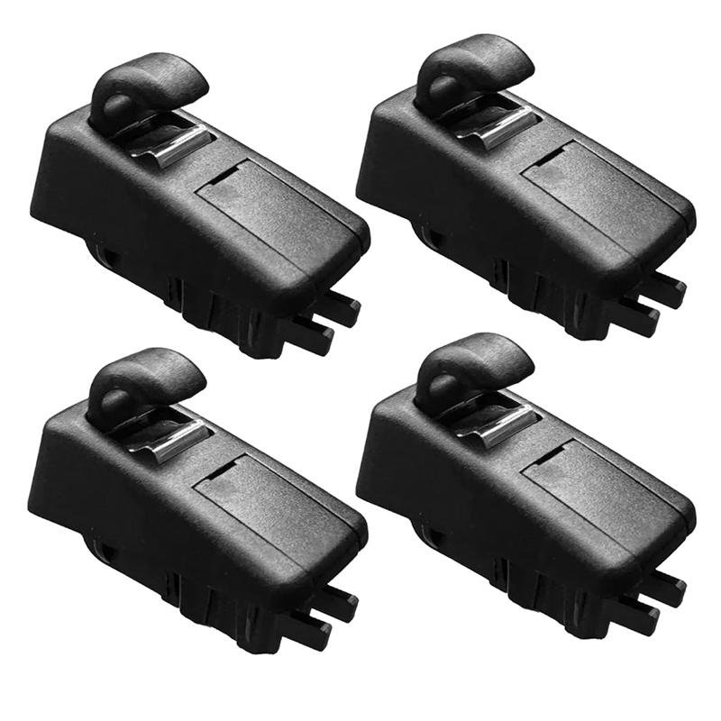 Authentic 4PCS Car Interior Sun Visor Clip Hook Bracket 95B857561 For Macan 95B S GTS Turbo 2014- Sunvisor Retainer