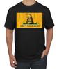 Don't Tread On Me Flag Schlange und Gras Gelb Grün Herren T-Shirt