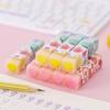 3pcs Cute Kawaii Creative Sport Ball Eraser Rubber Stationery School Supply Novelty Lovely Eraser Korean Stationery