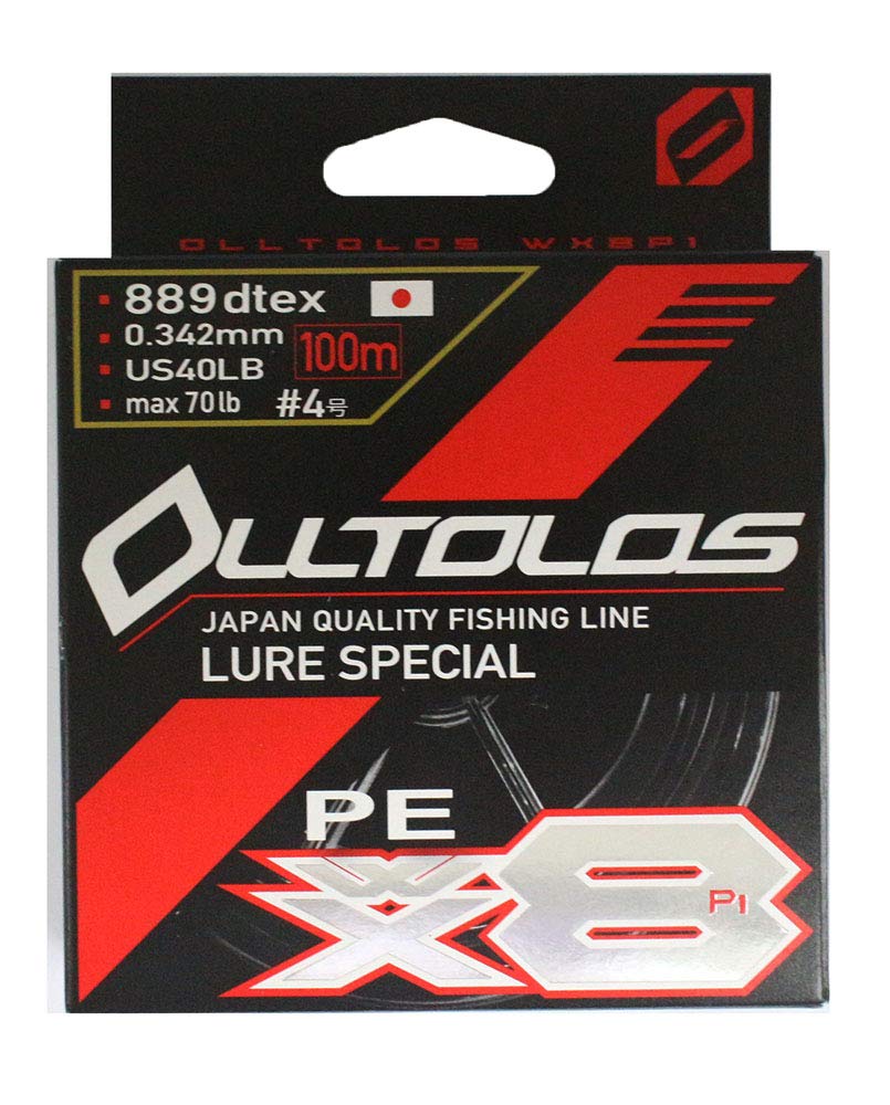 

Orthros WX8P1 X-Braid Line, 100m, #4 (70LB)