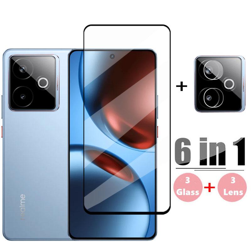 Full Cover Glass For Realme GT 7T Tempered Glass Realme GT 7 7T Screen Protector HD Protective Phone Lens Film For Realme GT 7T