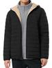 TACVASEN Full-Zip Stretch Jacket, Warm and Lightweight, Stand-Up Collar, Casual, for Running, Hiking, and Fall/Winter, Light Gray, Size 2XL