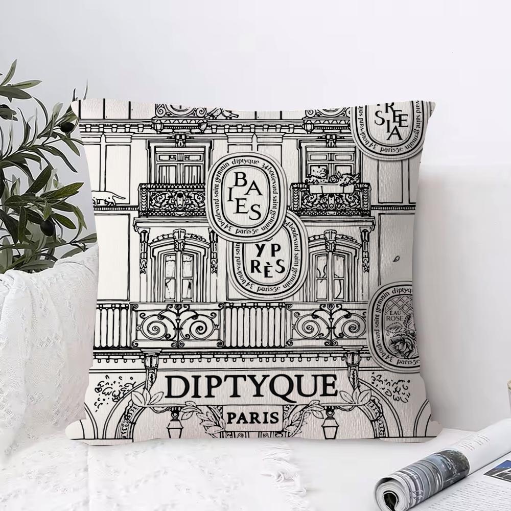 

Роскошная наволочка D-Diptyques, ультрамягкая, приятная к коже ткань, комфорт как облако и потайная молния 12x12Inch
