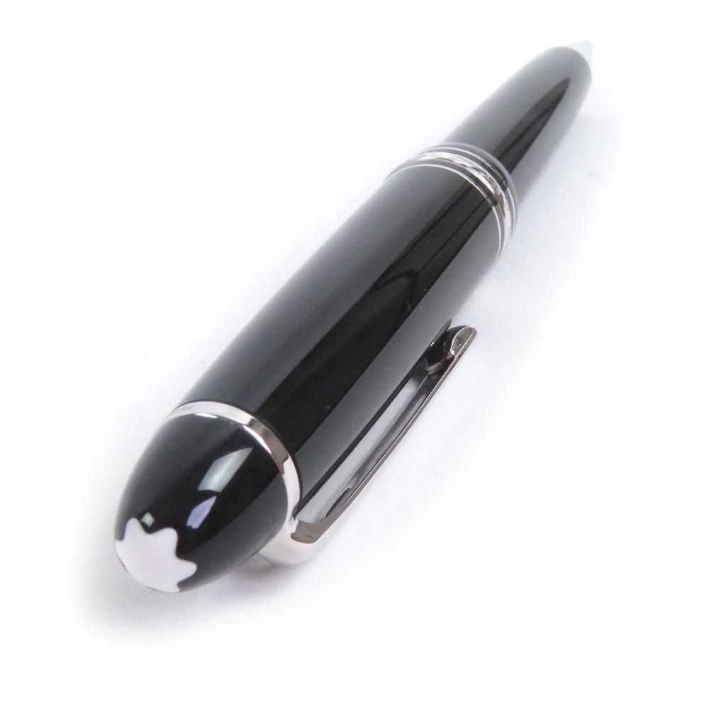 Excellent MONTBLANC Ballpoint Pen Meisterstückle Grand Twist Type Black Silver Used