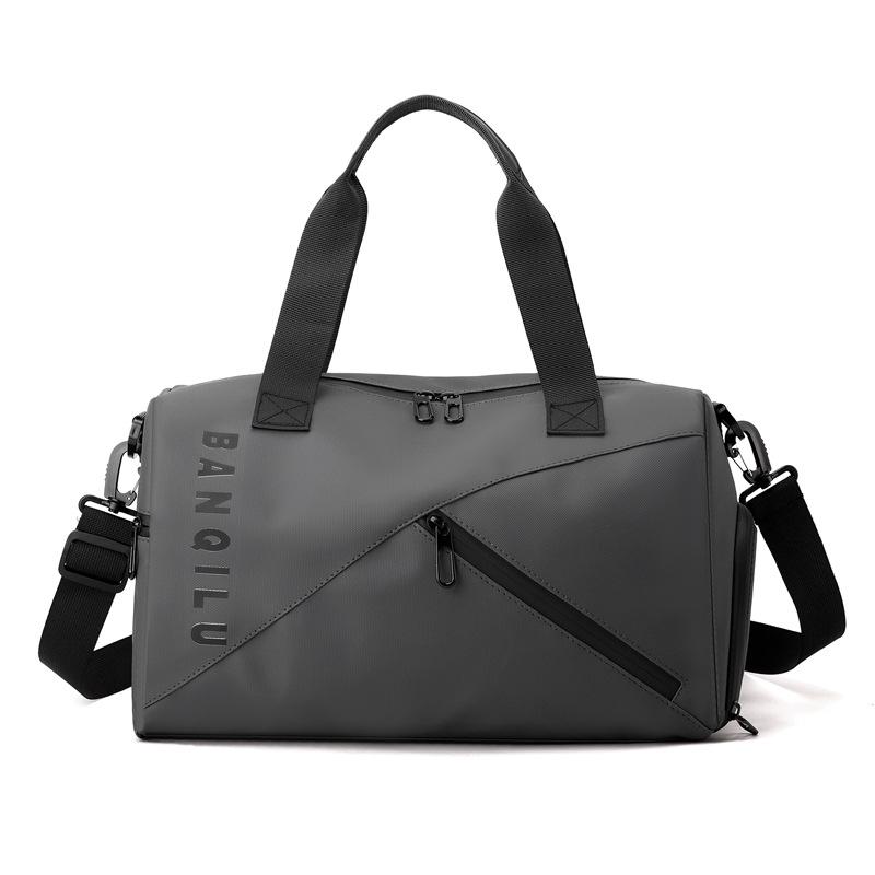 Can Set Tie Rod Long and Short Travel Bag Shoulder Messenger Bag Leisure Large Capacity Dry and Wet Separation Men and Women Fitness Breathable