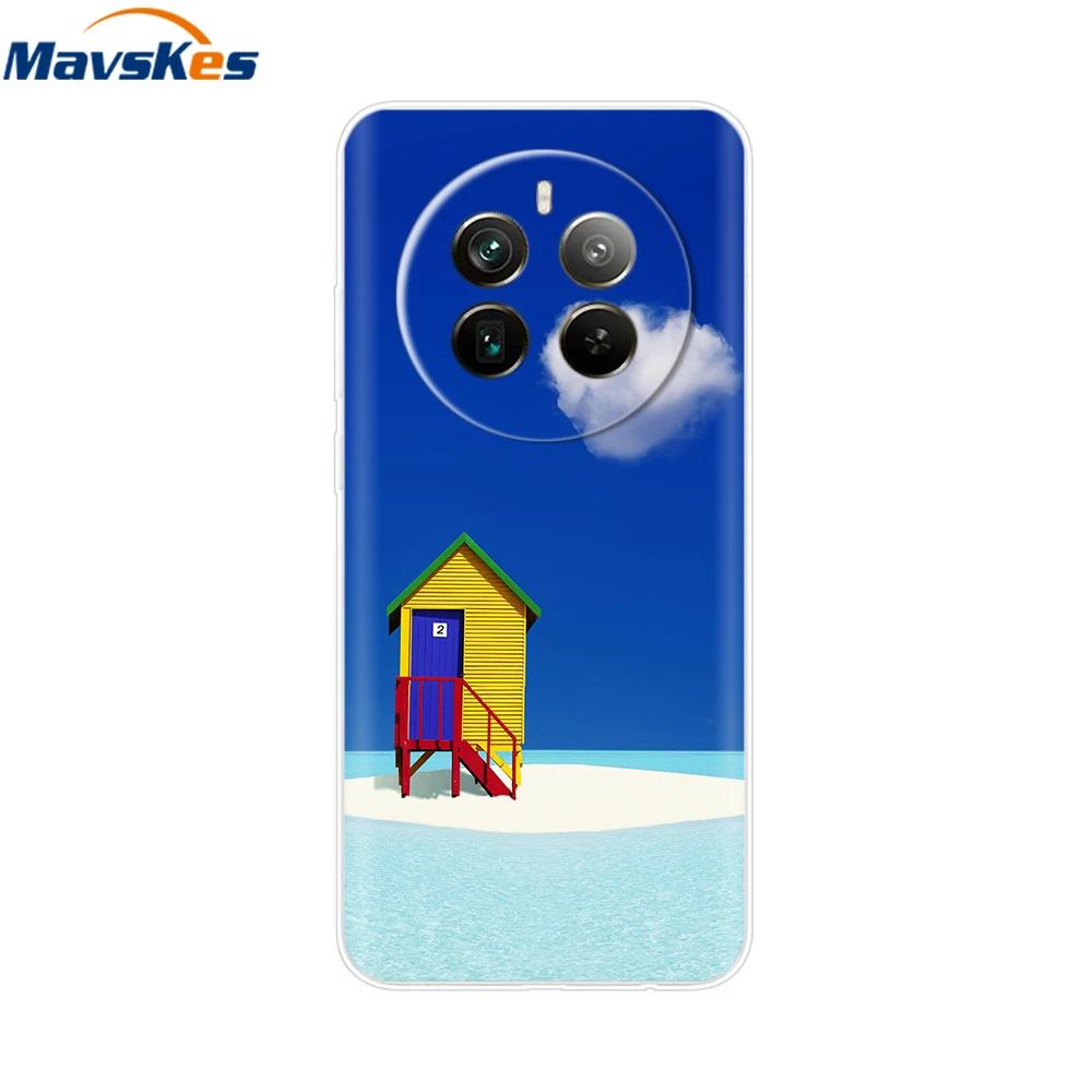 For Realme 12 Pro+ Case Love Heart Soft Silicone Cover for Oppo Realme 12 Plus 5G Fundas for Realme 12 Pro Plus Realme12 Bumper