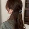 3PCS Solid Color Small Hair Claw Jelly Color Jelly Color Clamp Fashion Acrylic Hair Clip  for Girls