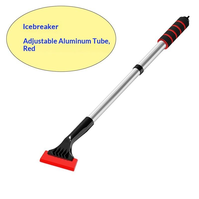 Automobile Oxford Snow Shovel Aluminum Alloy Telescopic Snow Shovel Multifunctional Glass Shovel Snow Shovel Cleaning Scraper Snow Brush