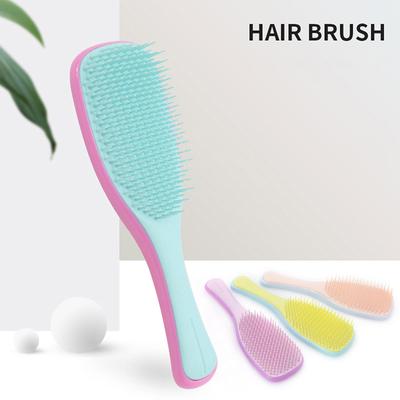 Cepillo de pelo antiestático con mango, peine para desenredar, herramientas de peinado para salón