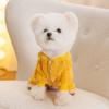Fall and Winter Dog Clothes Warm Flannel Four-legged Traction Teddy Bear Small Dog Pet Clothing