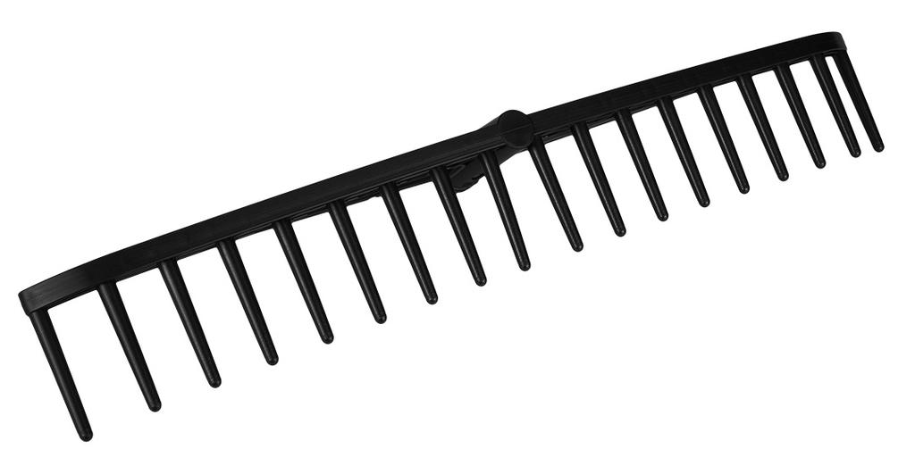 Heugabel, schwarz
