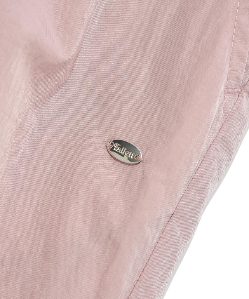 FALLETT Cut-Out Layered String Pants Pink