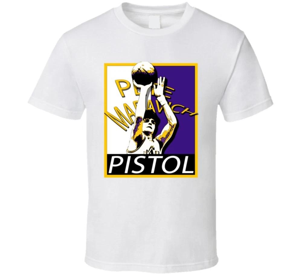 Pistol Pete Maravich Basketball Great Legend Sports Hope T Shirt