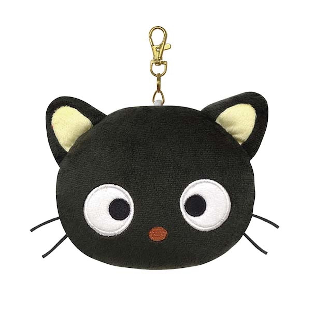 Персонажи компании K Sanrio (Серия «Кошки») Чехол для лица Pass Case, Шоколадный кот, SAK-FP-CO, В120 x Ш105 x Г40 мм