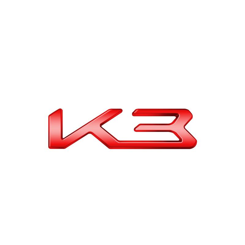 For K3 K5 K8 Lettering Emblem Forte Cerato Optima Sorento Sportage GT Line Car Metal Badge Logo Body Decals Rear Sticker