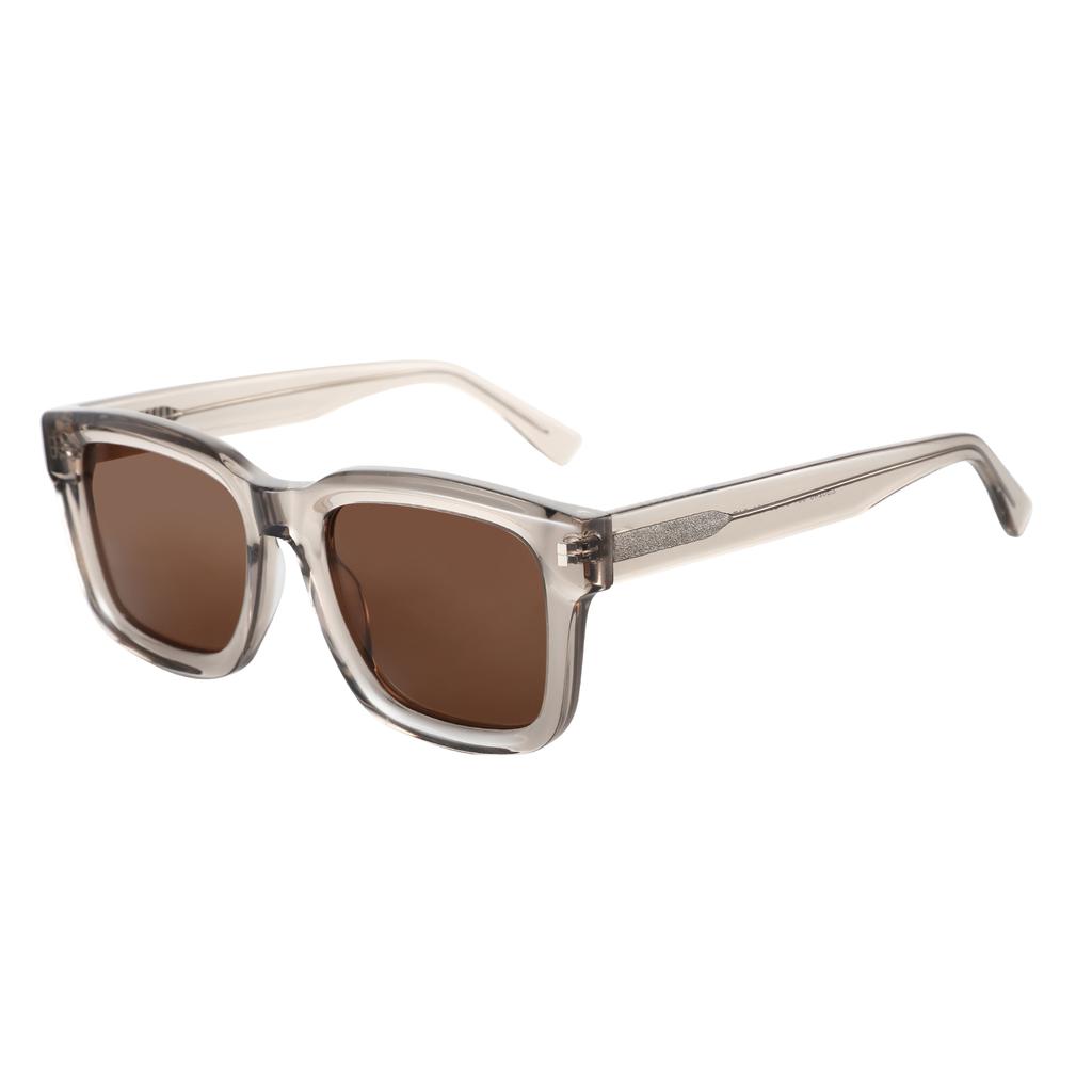 ZENOTTIC 2026 Trend Square Polarized Sunglasses Handmade Acetate Sun Glasses Fashion Patchwork Shades ZS6240