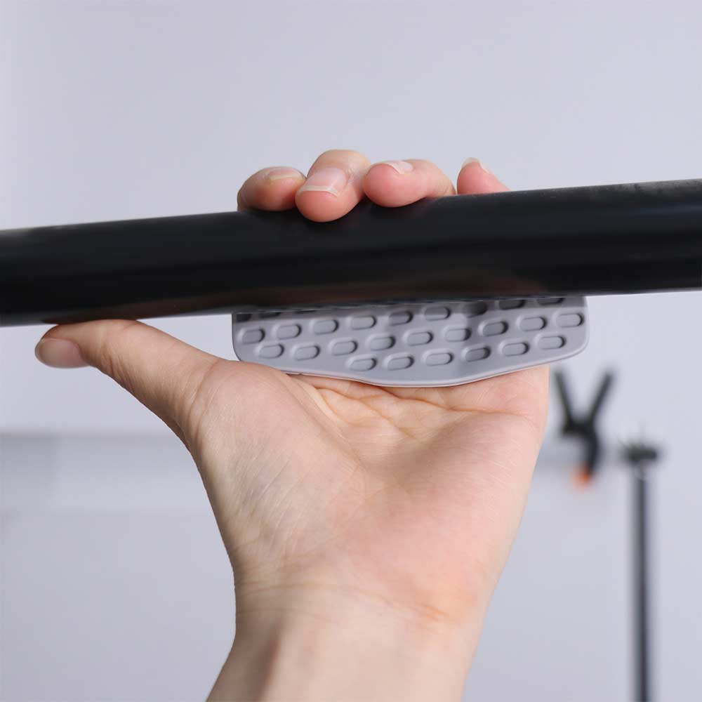 1 Pair Anti-slip Weightlifting Palm Protector Elastic Fitness Hand Power Belt  Pull-ups