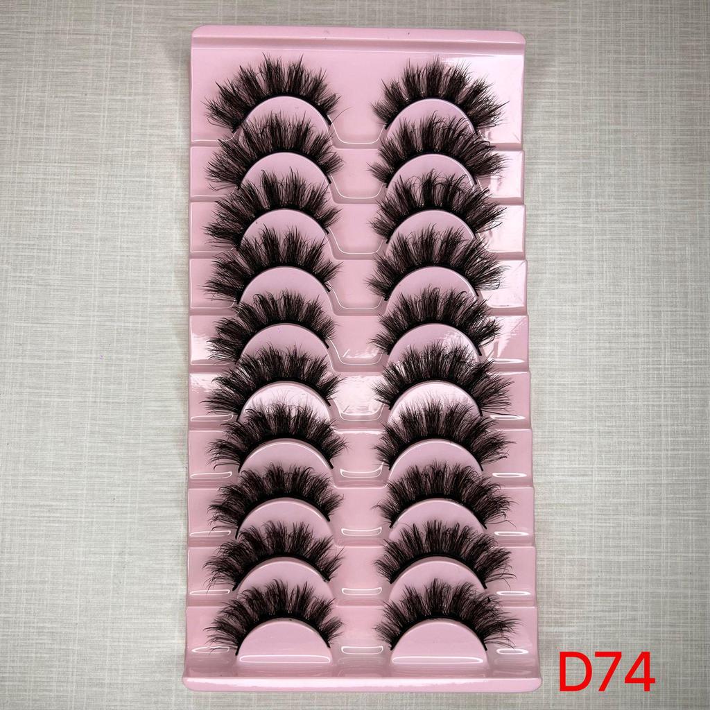 8D Puszyste sztuczne rzęsy z norek: W stylu europejskim i amerykańskim, wielowarstwowe, długie i kręcone