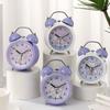 New Cute Cartoon Alarm Clock for Kids - Student Wake-Up Timer with Mechanical Bell