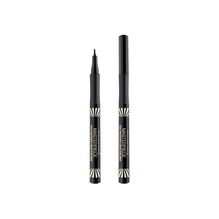HIGH PRECISION EYELINER LIQUIDE MASTERPIECE. TRANSFORMER VOTRE REGARD AVEC UNE INTENSITÉ DARING. Le seul point Wegde peut tracer une