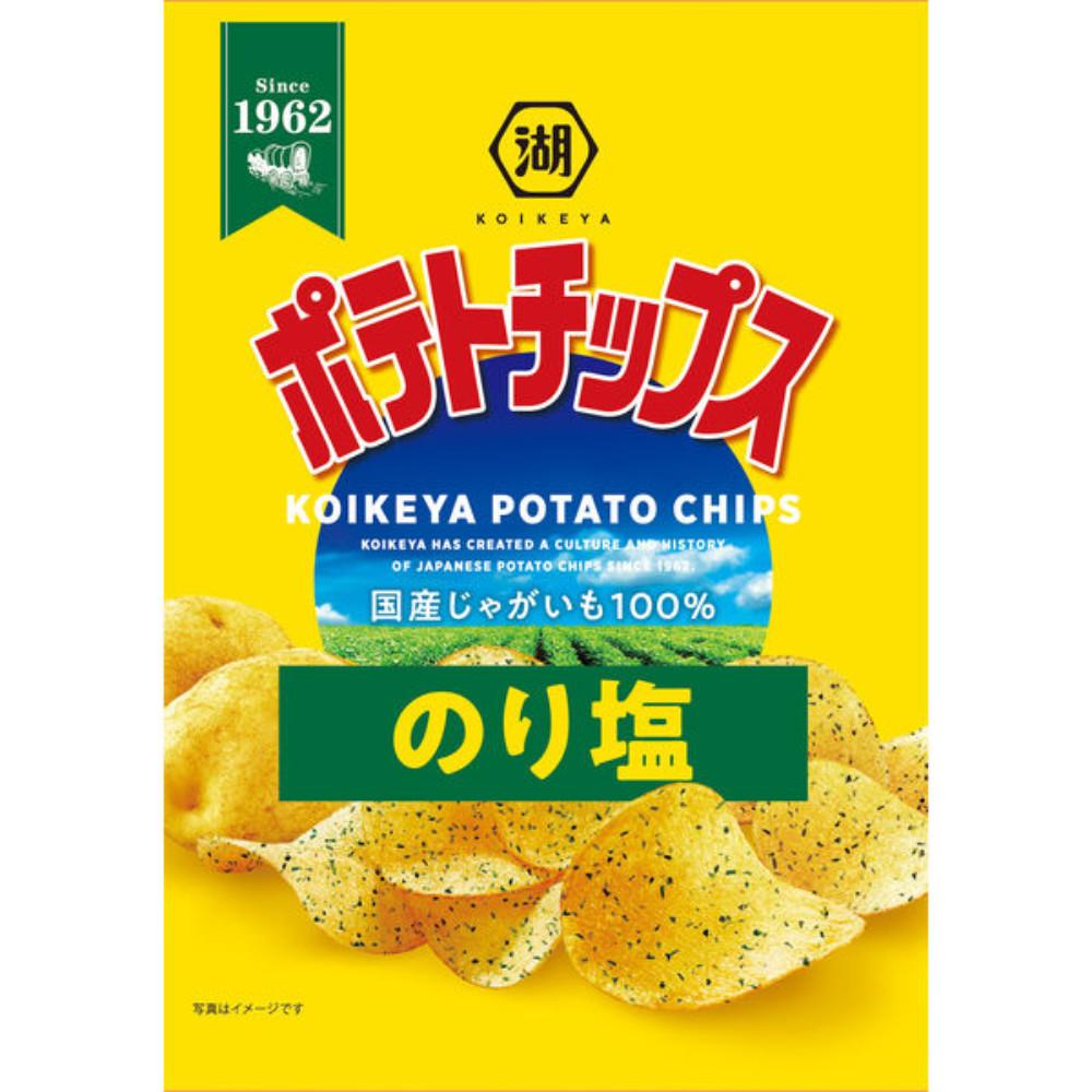 Japan KOIKEYA Potato Chips (Golden Consomme / Nori Soy Sauce / Nori Salt / Potato and Salt / Garlic)