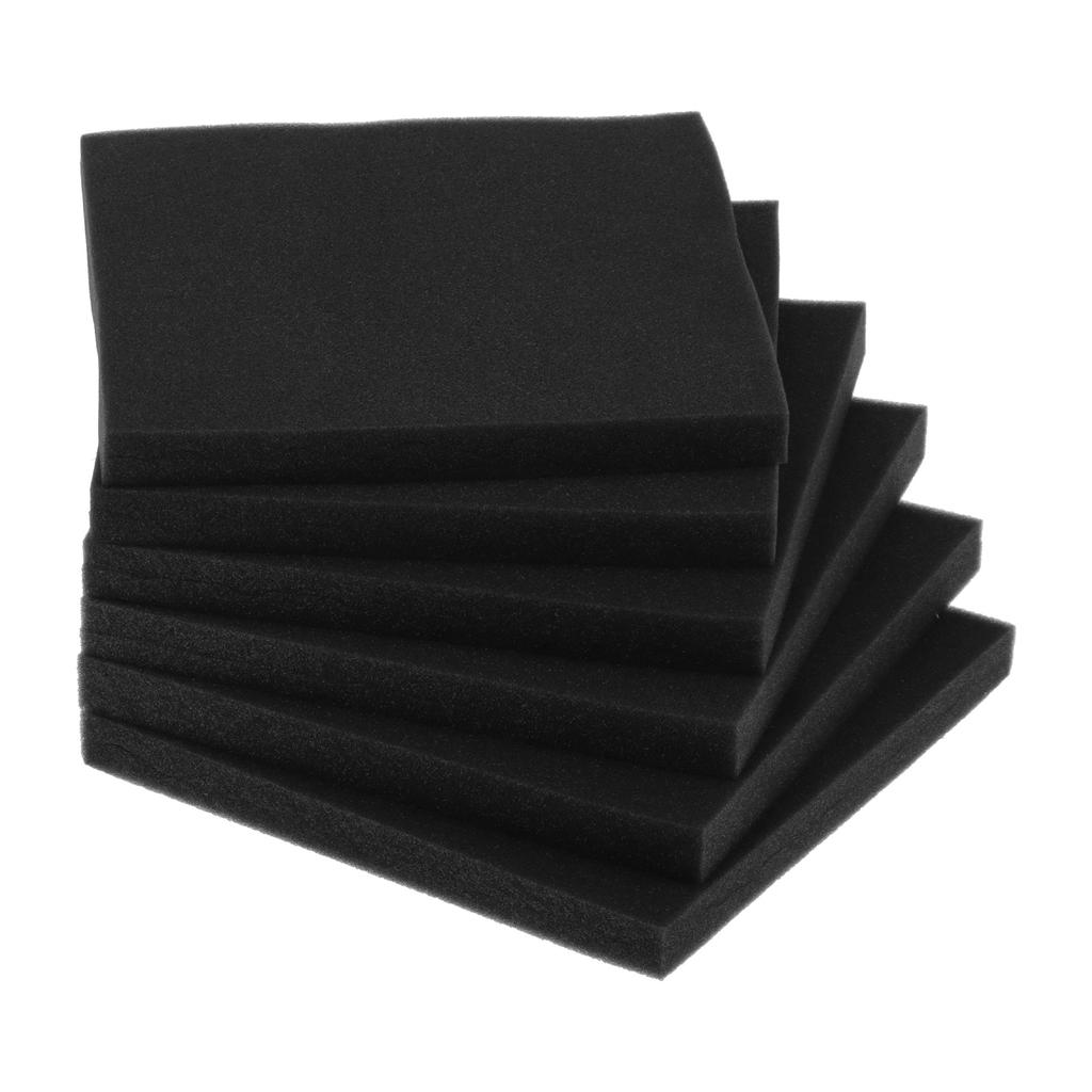 12 Stück Akustikschaumplatten Schalldämmend Schallabsorbierend für KTV Aufnahmestudio 30x30cm