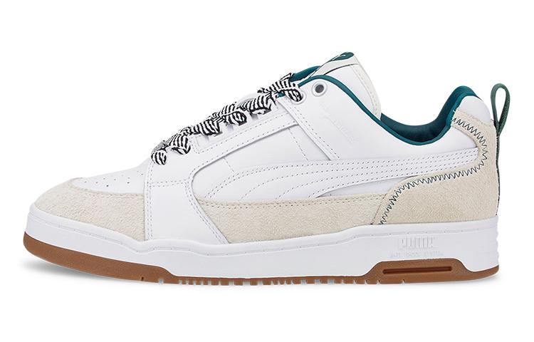 PUMA Ami X Slipstream Lo  White Green Gum  387703-01 38