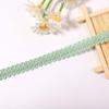 40M Length 1.2cm Wide Bright Hue Lace Trim Color Herringbone Woven Trim  Lampshade Ornament