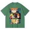 230 Gsm 100% Cotton Haikyu V9 Dumpster Battle Print Unisex Heavy Cotton T Shirt