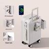 HANDUNYOU Stylish Ultralight Charging Travel Luggage