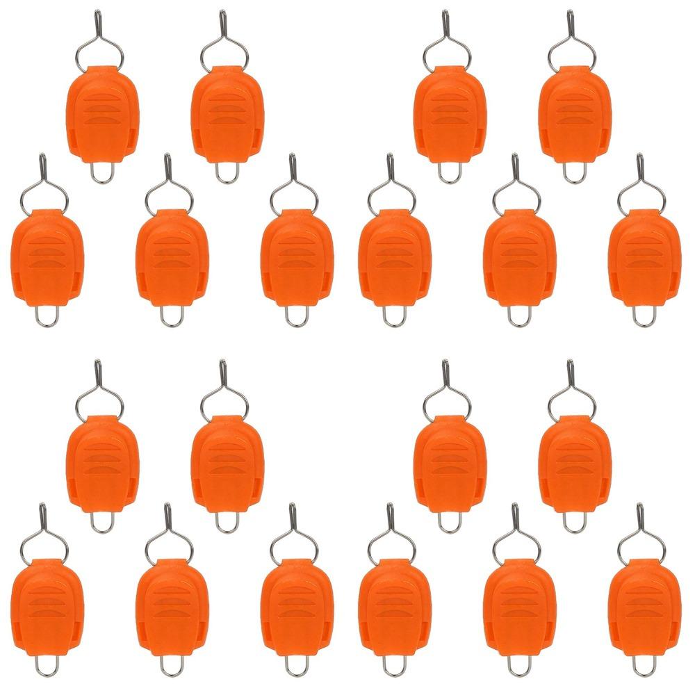 20PCS Lightweight Fishing Line Stopper 3.3*1.4cm Fishing Line Holder  for Baitcasting Reel