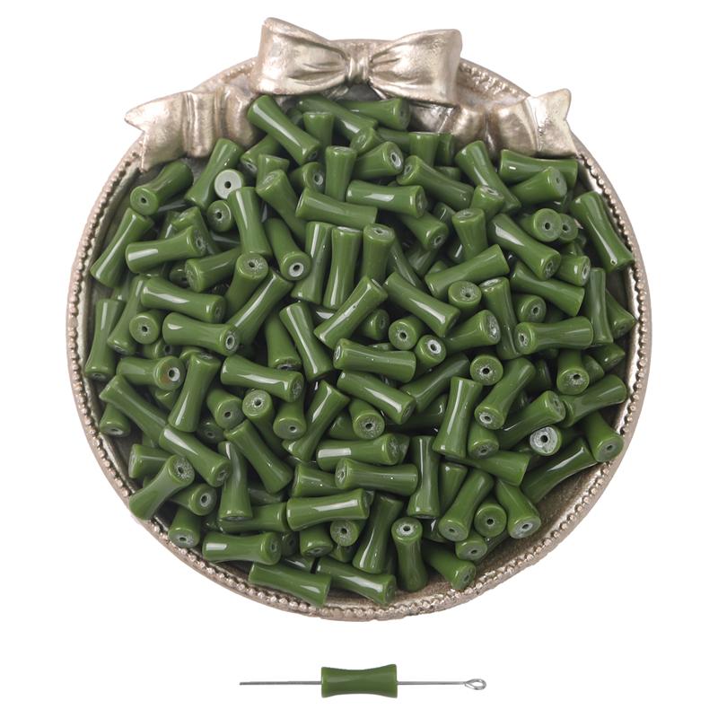 5/10Pcs Style Chinois Rétro Polyvalent Résine Bambou Joint Perles Pour COLLIER À FAIRE SOI-MÊME Bracelet Boucles D'oreilles Fabrication De Bijoux Artisanat Accessoires