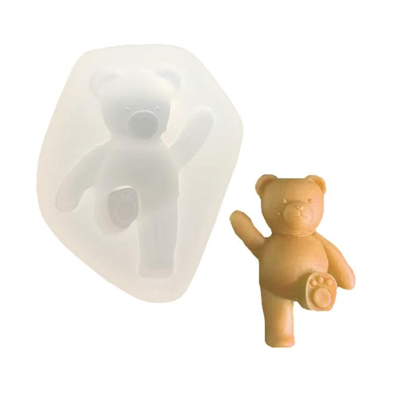 

3D Медведь Дверная Рамка Свеча Силиконовая Форма Для Сделай Сам Украшения Для Свечей Формы Для Рукоделия Инструмент Для Изготовления Выпечки Форма
