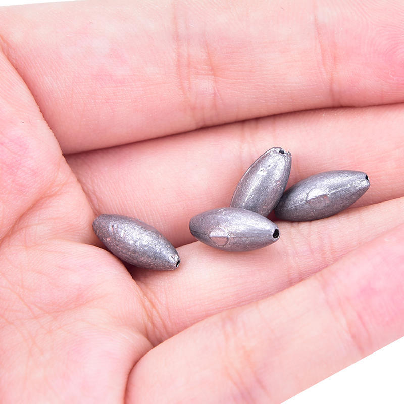 Fishing Angling Lead Weight Split Shot Rig Sinkers 0.35G-2 With Box Case