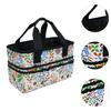 Craft Organizer Tote Bag Carrying Case Caddy Large Painting Tools Storage Bag Notebook Makeup Essentials Sewing Scrapbooking