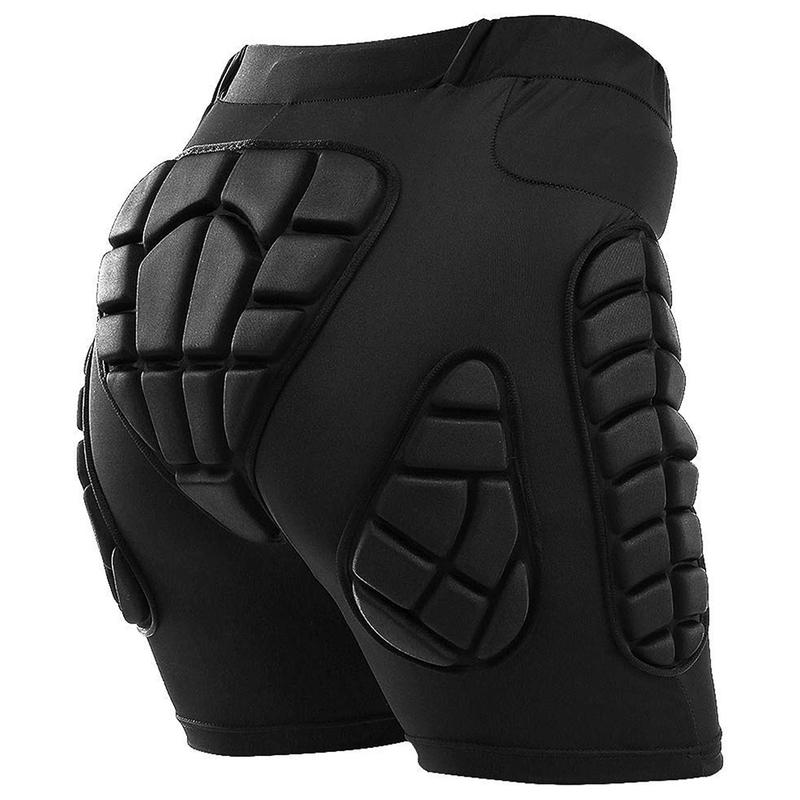 Unisex 3D Hüftschutz Gepolsterte Shorts Anti-Rutsch 0,6 Zoll Dicke Skifahren Hüftschutz-Shorts Atmungsaktiv Sturzfestigkeit Schutzausrüstung