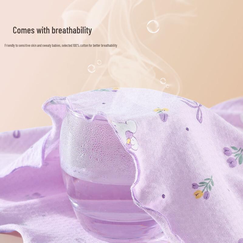 Girls' 100% Cotton Breathable Pajama Set