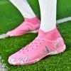 35-45  Unisex Football Boots Rubber Soft Sole Short Nail Artificial Turf Youth Children Football Shoes Boys Soccer Shoes