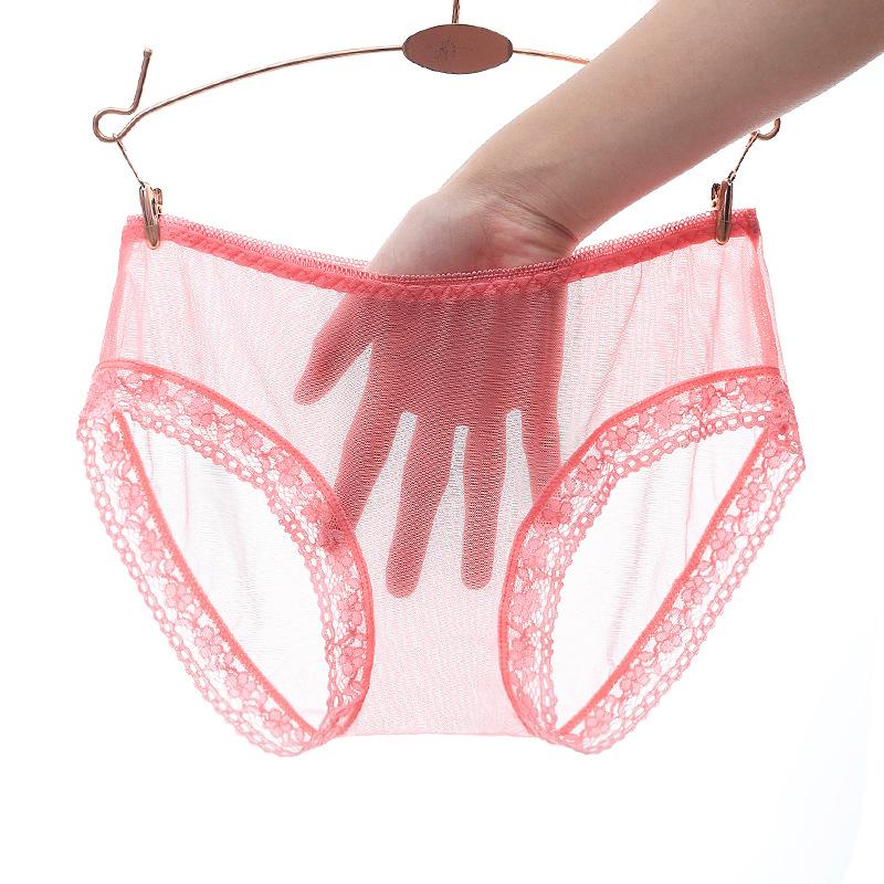 Nahtloser Transparenter Hüftslip Atmungsaktiv Damen Dreiecksslip 8611