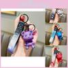 Stylish Resin Chameleon Bear Keychain Cute Couple Car Accessory Perfect For Birthdays And Holidays