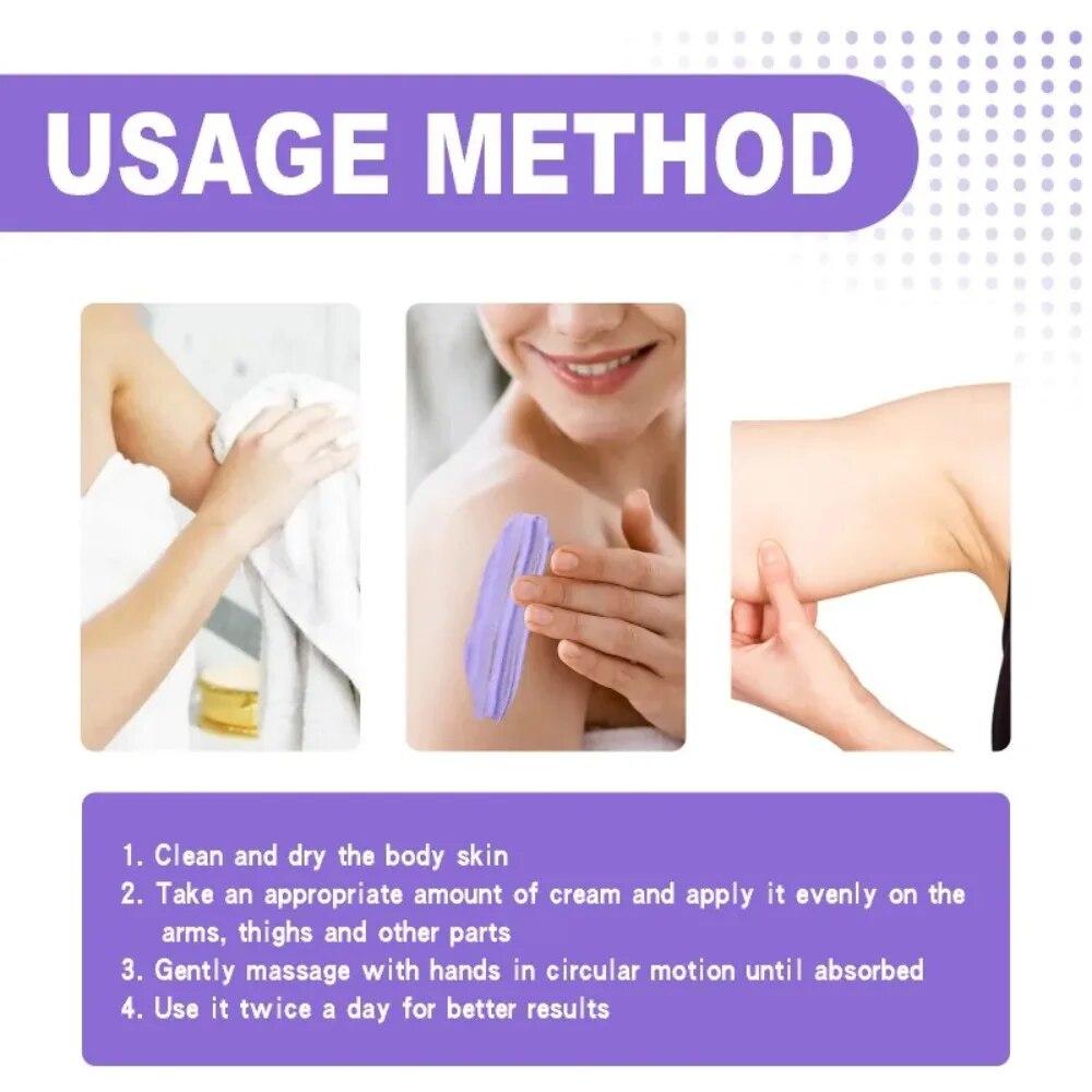 Collagen Body Cream Lifting Firming Arm Cream Tightening Weight Loss Sculpting Massage Sliming Cream Skin Care Tools