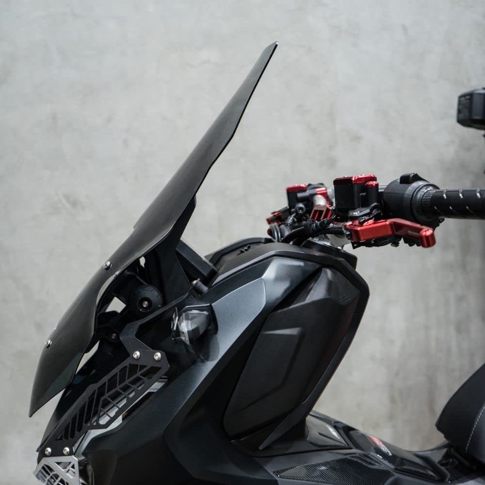 SPEEDY Honda Windshield Windsheild V2 For Honda Windscreen ADV160/150 #03 Smoke/Clear ADV160/150 Smoke/Clear (Clear)