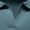 Men's Breathable Polo Shirt Short Sleeve Solid Color Casual Polo Shirts for Men Lightweight Stretch Polo