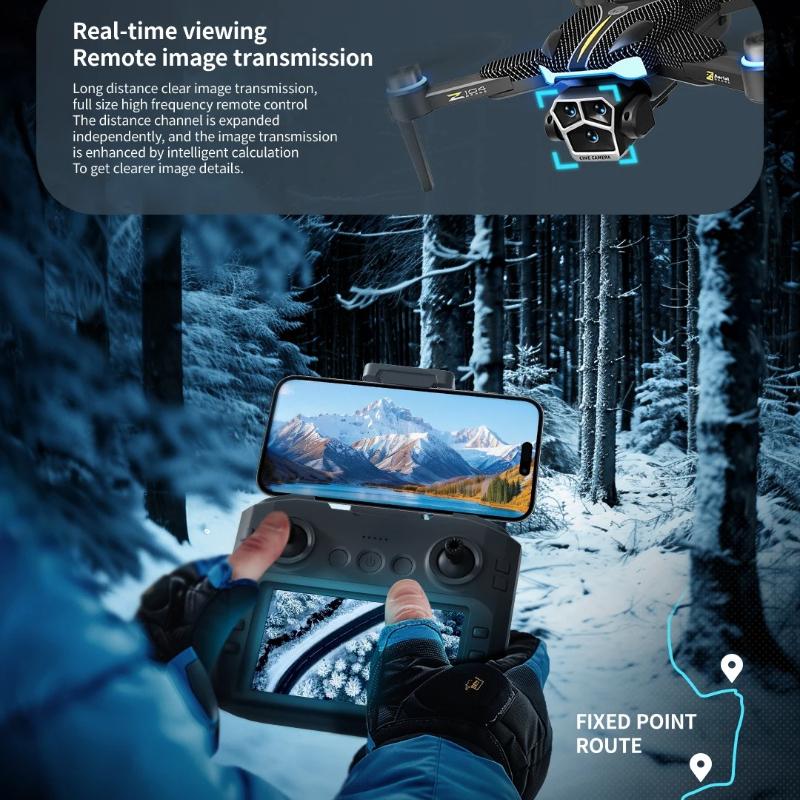2026 New GPS Z103 Drone 360° Obstacle Avoidance Professional 8K Three Axis Self Stabilization HD Camera Brushless RC Folding Quadcopter Toy Gifts